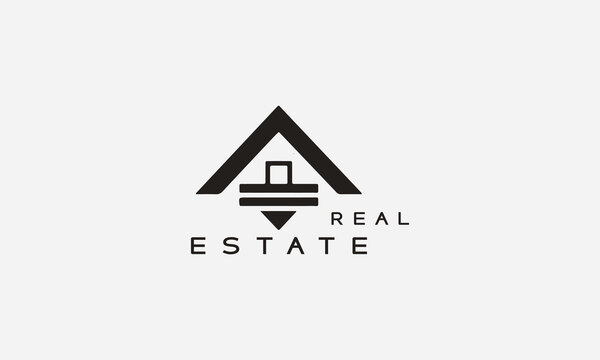 House or Real estate vector logo or icon illustrations design