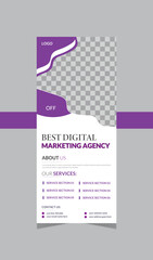 abstract business roll up design for business company