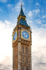 Big Ben clock against the sky