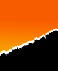 illustration of a mountain