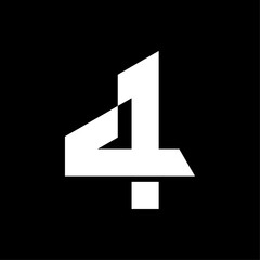 monogram number four and one