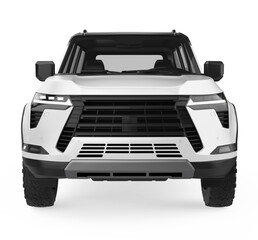 Naklejka premium Automotive Car Engine Isolated