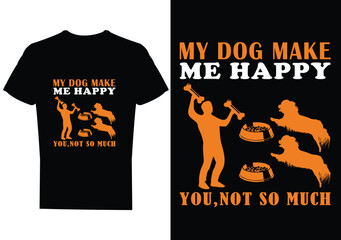 Dog t shirt design
