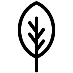 Obraz premium leaf icon