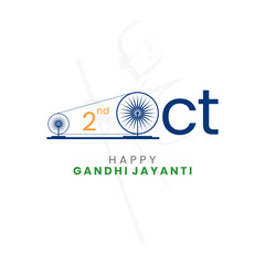Happy Gandhi Jayanti Social media post Template Design 