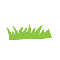Green grass flat icon