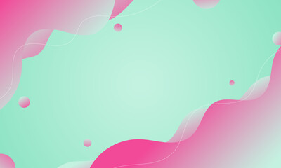 Modern gradient abstract fluid blank background