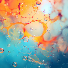 Fototapeta na wymiar background with bubbles