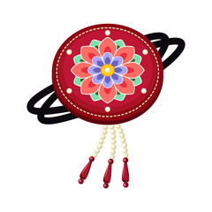 Hanbok hair accessories bassi traditional head ornament