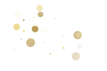 Gold glitter confetti, great design for any purpose. Party decor.