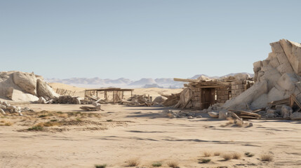 A barren lot once used for public art installations, representing cultural loss