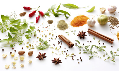 Spicy ingredient food 