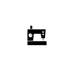 Sewing machine icon sign symbol isolated on white background