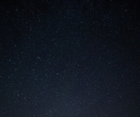 Fototapeta premium real life photo of starry sky star field at night