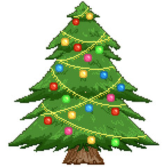 Obraz na płótnie Canvas Christmas pine tree
