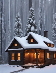 Naklejka premium christmas day, design illustration generative ai