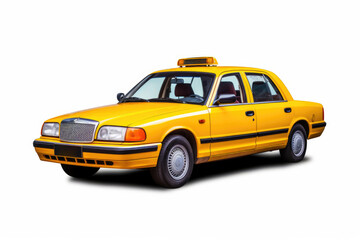 Clear-Cut Taxi Photo for Advertising