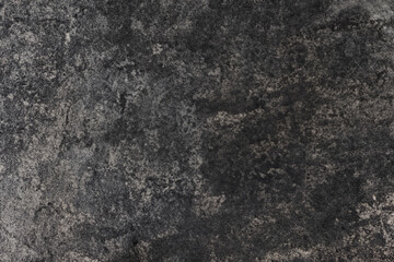 Empty gray stone table. Kitchen table made of stone with texture in the kitchen