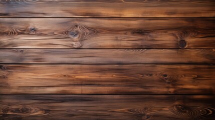 Wooden Table Texture Brown Planks as Background Top View