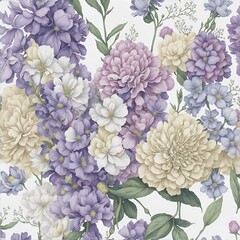 beautiful and delicate pattern of flower.