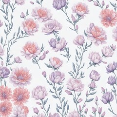 beautiful and delicate pattern of flower.