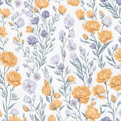 beautiful and delicate pattern of flower.