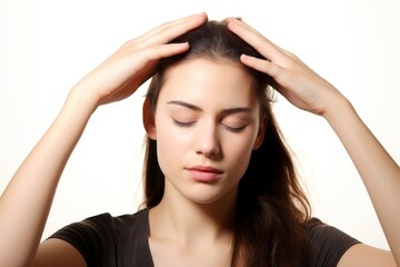 Fototapeta premium Symptoms of health issues and disease, Pain, stress on human, medical treatment, diseases symptoms concept