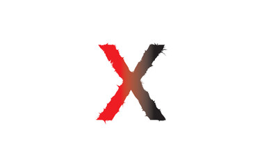 X Letter logo design concept