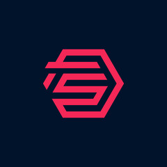 letter s logo design