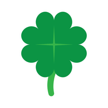 four leaf clover icon vector