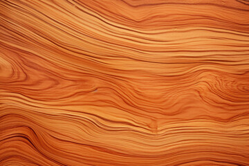 Fototapeta premium Exquisite Canarywood Grain: A Mesmerizing Display of Nature's Artistry - Captivating Close-up Revealing Stunning Organic Patterns and Vibrant Colors, Perfect for Woodworking Enthusiasts