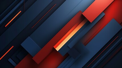3d shape abstract vectorial modern minimal background. Experience the Fusion of 3D Realistic Geometry with Trending Colors in this Abstract Design, 3D illustration, a colorful art work with shapes. - obrazy, fototapety, plakaty