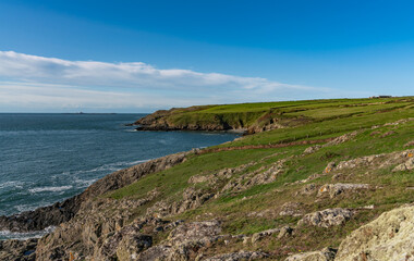 Views around church bay, anglesey
