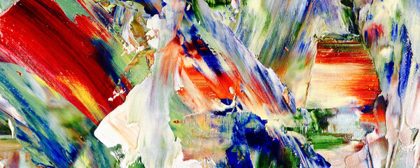 Colorful abstract background wallpaper. Modern motif visual art. Mixtures of oil paint. Trendy hand painting canvas. Wall decor and Wall art prints Idea. 3D Texture. Art object	