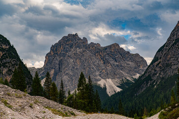 The Dolomites in the European Alps