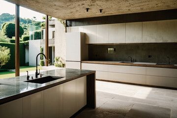 Fototapeta premium Kitchen Space Design