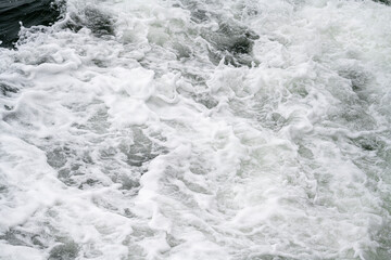 Rough Ocean Water Abstract