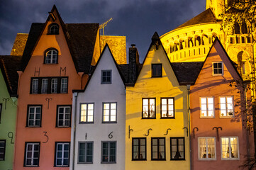 Häuser in Kölner Altstadt