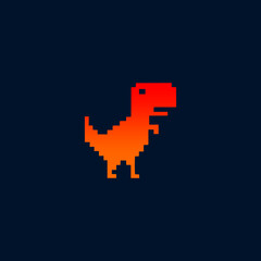 dinosaur logo design