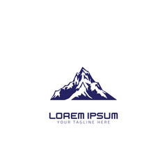 Mountain Logo Vector Illustration, Mountain Logo template, mountain vector icon