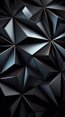 abstract 3d background with triangles