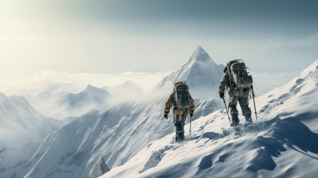 Mountain climbers