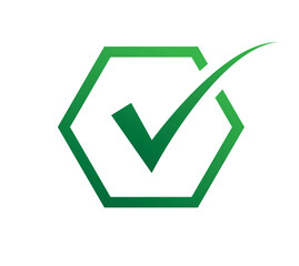 Checking Mark Icon Vector Concept Design