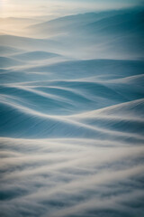 Obraz premium Abstract lines of winter texture background in white color