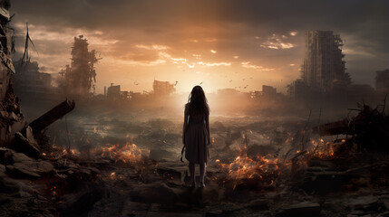 In a post-apocalyptic world, survivors are individuals who have endured the aftermath of the apocalypse