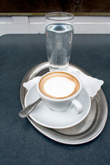 Hot Cappuccino: A Perfect Morning Pick-Me-Up.