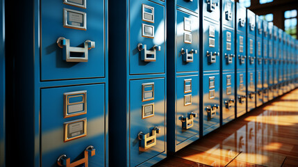safe deposit box HD 8K wallpaper Stock Photographic Image - obrazy, fototapety, plakaty