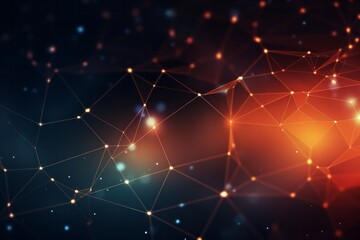 Obraz premium coloured abstract network background 