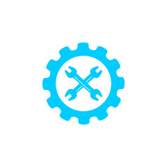 wrench vector, repair logo vector