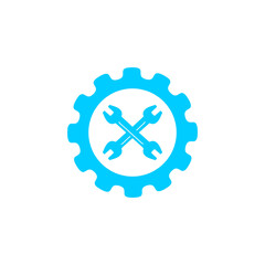 wrench vector, repair logo vector